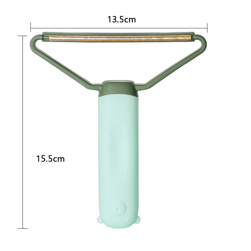 Portable Pet Hair & Lint Remover Brush – Manual Fabric Cleaner Tool