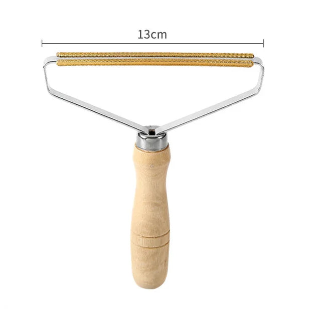 Portable Pet Hair & Lint Remover Brush – Manual Fabric Cleaner Tool